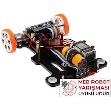 Maraton Hızlı Çizgi İzleyen Robot Kiti - Montajlı