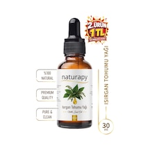 Isırgan Tohumu Yağı Nettle Seed Oil Soğuk Sıkım Sabit Yağ 30 Ml Damlalıklı Cam Şişe
