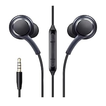 3.5 Mm Jack Kulak Içi Kablolu Kulaklık, Örgülü Dayanıklı Kablo -