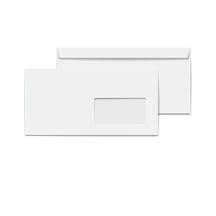 Oyal Diplomat Zarf Beyaz Pencereli Silikonlu 90 Gr. 10.5 Cm X 24 Cm 100'lü Paket