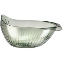 Suntek Pirinç Yıkama Süzgeç Kase Mutfak Süzme Yeşil-büyük Yeşil Büyük