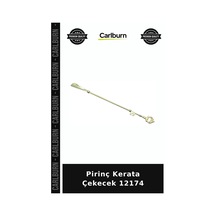 Carlburn Özel Üretim Ayakkabı Çekeceği Aksesuar Pirinç Kerata Çekecek 12174