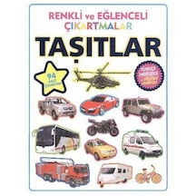 Renkli ve Eğlenceli Çıkartmalar - Taşıtlar- Parıltı Yayınları