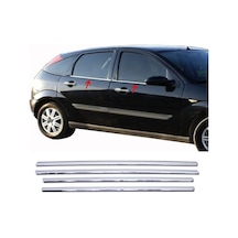 Ford Focus Hb-sedan Krom Cam Çıtası 4 Prç P.çelik 1998-2005 Arası