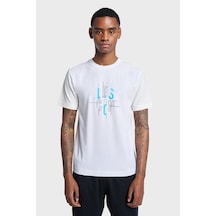 Lescon Erkek Kısa Kol T-shirt 26y-1166 Beyaz