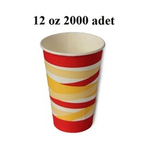 12 Oz Kağıt Karton Bardak 2000 Adet 1 Koli