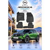 Opel Mokka 2021+ Elektrik Aracınıza Özel Üretim Havuzlu Paspas Takımı A+ -mod-