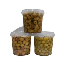Sadıcım Çizik 650 Gr + Kırma 650 Gr + Izgara 600 Gr Yeşil Zeytin