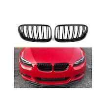 Bmw 3 Serisi E92 M3 Böbrek 2006 2010 Parlak Siyah
