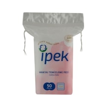 Lexroo İpek Kare Makyaj Temizleme Pedi 50 Adet