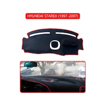 Hyundai Starex 1997-2007torpido Koruma Halısı Kırmızı Kenar