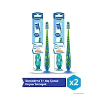 Sensodyne Promine 6 Yaş ve Üzeri Çocuk Özel Karakterli Yumuşak Diş Fırçası 2'li