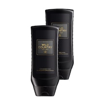 Wild Country Erkekler İçin Saç Ve Vücut Şampuanı 250 Ml. İkili Paket Tüm Saçlar