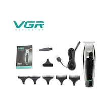 Suntek Vgr Elektrikli Erkek Saç Kesme Makinesi Sakal Tıraş 5 Siyah
