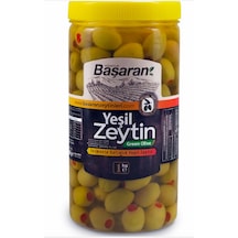 Başaran Biberli Yeşil Zeytin 1 KG
