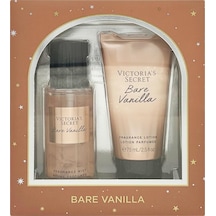 Victoria's Secret Bare Vanilla Vücut Spreyi 75 ML + Losyon 75 ML
