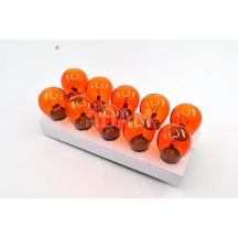 10 Adet 12v 21w 93 Turuncu Amber Sinyal Ampulü 10x Py21w
