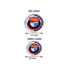 Bmw E60 Kaput Ve Bagaj Logo Takım 2li E60,e39,e34 New50yıl 82-82