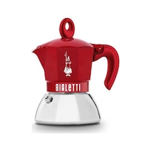 Bialetti Moka Pot İndüksiyon 2 Cup Kırmızı