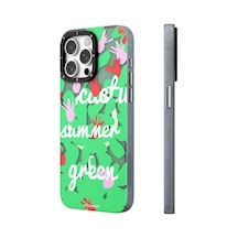 İphone 14 Pro Max Uyumlu Kılıf Magsafe Şarj Özellikli Youngkit Fruity Flavour Serisi Yeşil