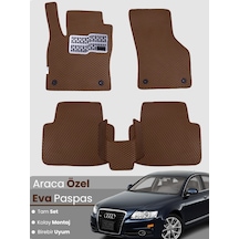 Audi A6 2004-2011 Uyumlu Eva Paspas Tam Set Araca Özel,su Geçirmez,hızlı Ve Kolay Montaj 575