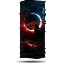 Dair Ulukurt Desenli Motosiklet Bandana Boyunluk Outdoor Balaklava