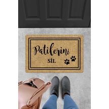 Evaşk Kapı Önü Paspası Vinil Kaymaz Tabanlı 45 X 70 Evaşkdm10013