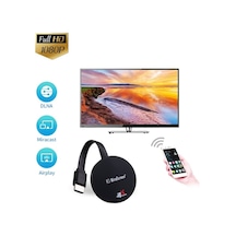Fortunelane 1080p Hd Kablosuz Yansıtıcı, Tv-projektör Hdmı, Airplay/miracast/dlna, Ev-ofis Kullanımı