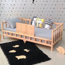 Markaawm Markaawm Trenli Montessori Karyola Çocuk Yatak Bebek Beşiği
