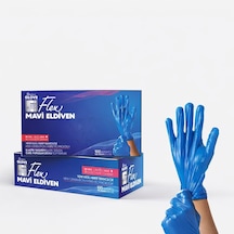 Flex Hi-tech Tpe Tek Kullanımlık Eldiven 100'lü Lateks İçermez, Pudrasız, Gıdaya Uygun, Elastik Ve Dayanıkl Diğer