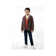 Xo Kids Erkek Çocuk 4lu Alt Üst Takım 6-9 Yaş 13220 Kahverengi