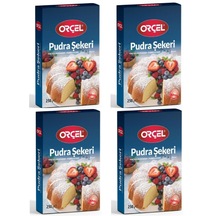 Orçel Pudra Şekeri 4 x 250 G