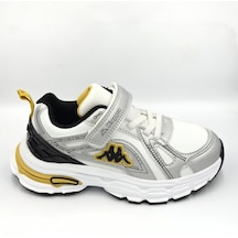 Kappa Kp-4061f Beyaz Gümüş Erkek Çocuk Sneaker Spor Ayakkabı