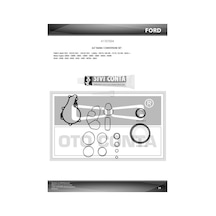 Otoconta Alt Takım Contası Partner-berlıngo-206-207-fıesta 1.6hdı 16v Dv6ated4-dv6b Teflon Keç Skc Siz Sıvı 41707004 0209.aj 3m5q6051aa