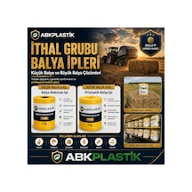 Abk-ıthal-t110-9kg İthal Prizmatik Büyük Balya İpi 9 Kg T110 Abkplastik