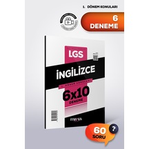 Lgs İngilizce 1. Dönem Konuları 6 Deneme 2027 Video Çözümlü