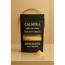Calmira Jelatin Toz 85 Gr / %100 Saf Sığır Jelatini Tozu / 240 Bloom / Helal Sertifikalı / Koruyucu İçermez