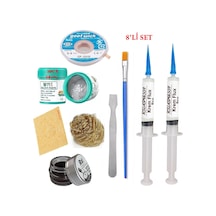 Best Krem Lehim 183 C 50gr Havya Uc Temizleyici Flux Lehim Toplama Cp-2515 Lehim Emme Teli Spatula Seti1 Tk02