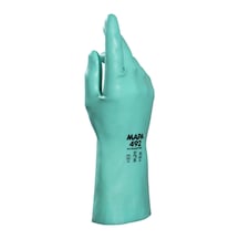 Ultranitril 492 Kimyasal Solvent İş Eldiveni 32 Cm No:8