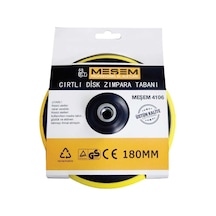 6adet Meşem Cırtlı Disk Zımpara Tabanı 180mm
