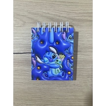 Stitch Mini Kapak Not Defteri 50 Sayfa