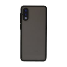 Samsung Galaxy A02 Kılıf Montreal Silikon Kapak - Siyah 0.2M-Çok Renkli
