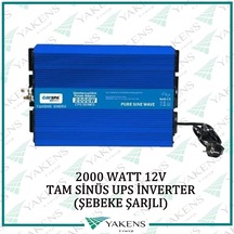 2000 Watt 12v Ups Şebeke Şarjlı Tam Sinüs İnverter Carspa