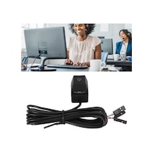 Springsun Masaüstü Bilgisayar Güç Açma Anahtarı, Mavi Mekanik Tuş, 7 Renkli Işıklı, 2m Uzun Kablolu, Abs Malzeme, Kolay Kurulum