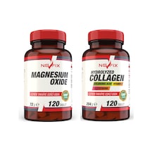 Nevfix Magnezyum 250 MG 120 Tablet Collagen 1000 MG 120 Tablet