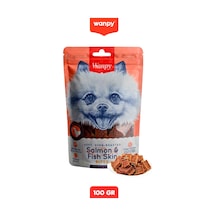 Gerçek Somon Dilimleri Köpek Ödülü Köpek Ödül Maması 100 Gr