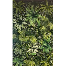 Rüzgar Yapay Çiçekçilik 100x100 Dikey Bahçe Yeşil