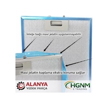 2 Adet 11013941 - Davlumbaz Aspiratör Filtresi- 300x253 Mm