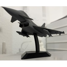 Eurofighter Savaş Uçağı Hediyelik Ev Ofis Çalışma Masası