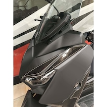 Yamaha Xmax 2018-2021 Karbon Desen Far Üstü Kaş Pad